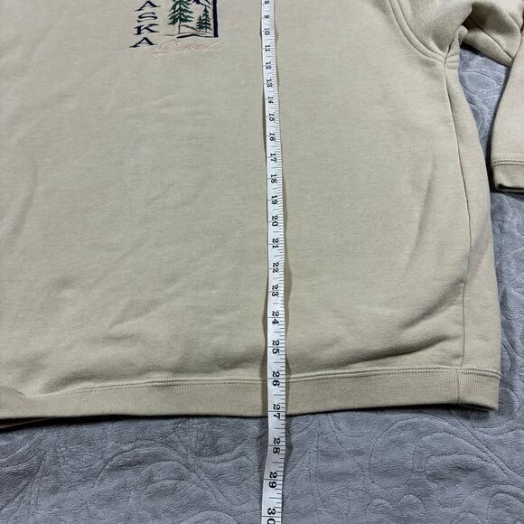 Vintage 90s Alaska Denali Embroidered Sweatshirt Womens M Crewneck Grandmacore - Picture 10 of 10